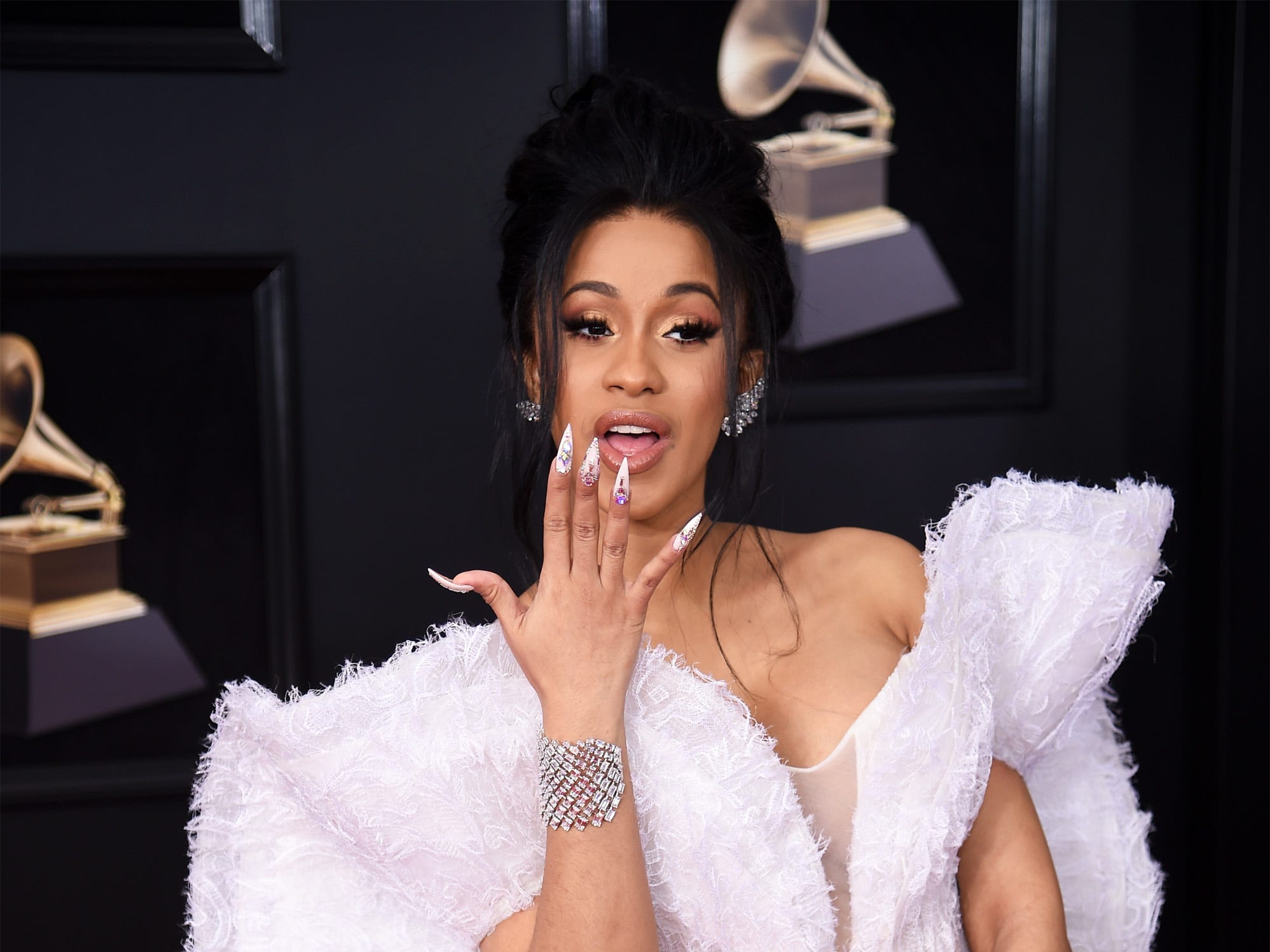 ajel lyna recommends cardi b nipple slip pic