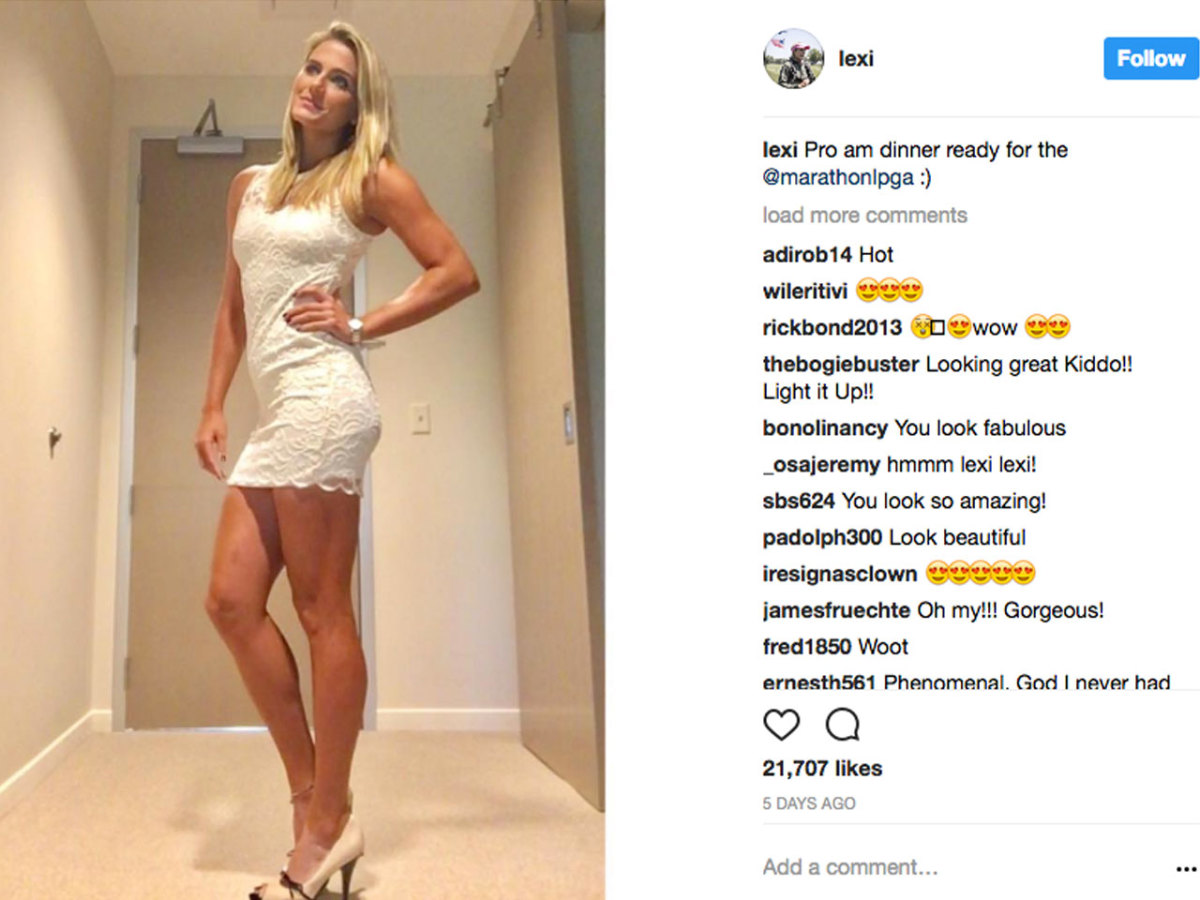 avril bourne recommends Lexi Thompson Nude