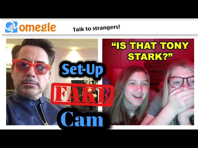 barak melamed add photo fake camera for omegle