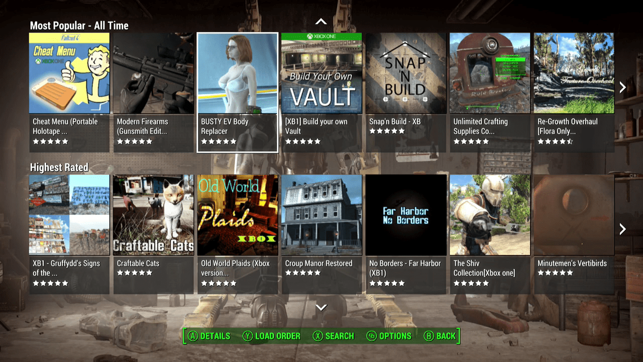 clare milton recommends Fallout 4 Ps4 Sexy Mods