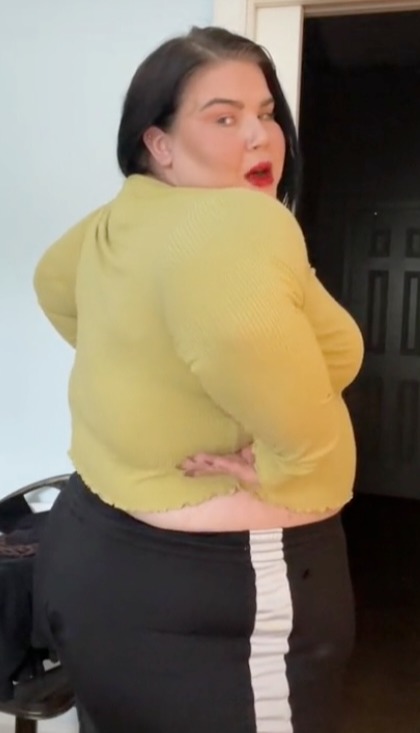 Fat Woman Small Tits via text