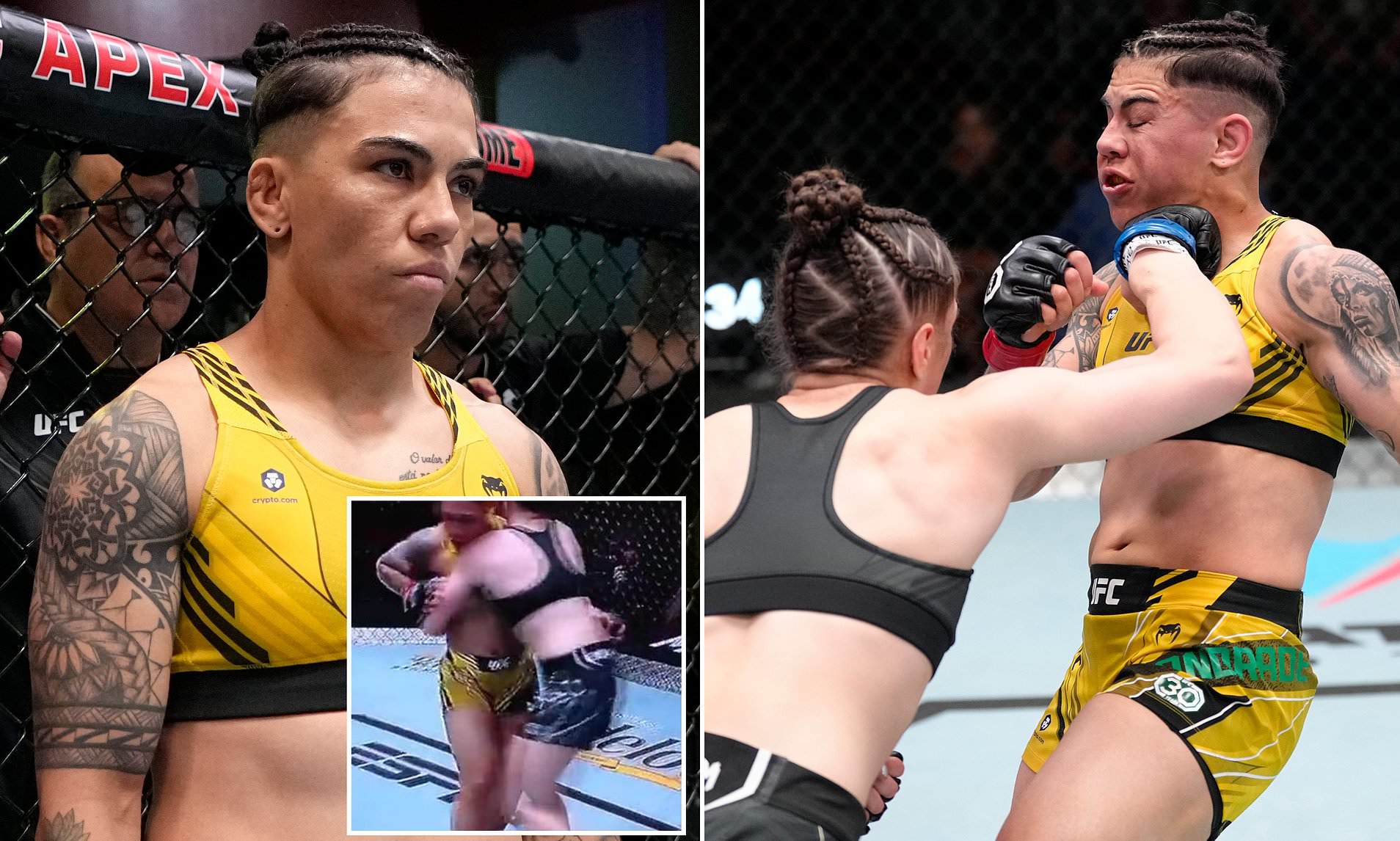boon wee recommends female fighter wardrobe malfunction pic