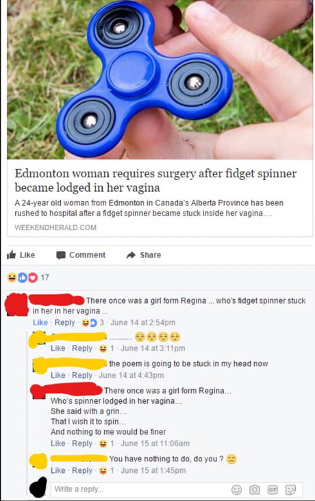 devonn johnson recommends fidget spinner in vagina pic