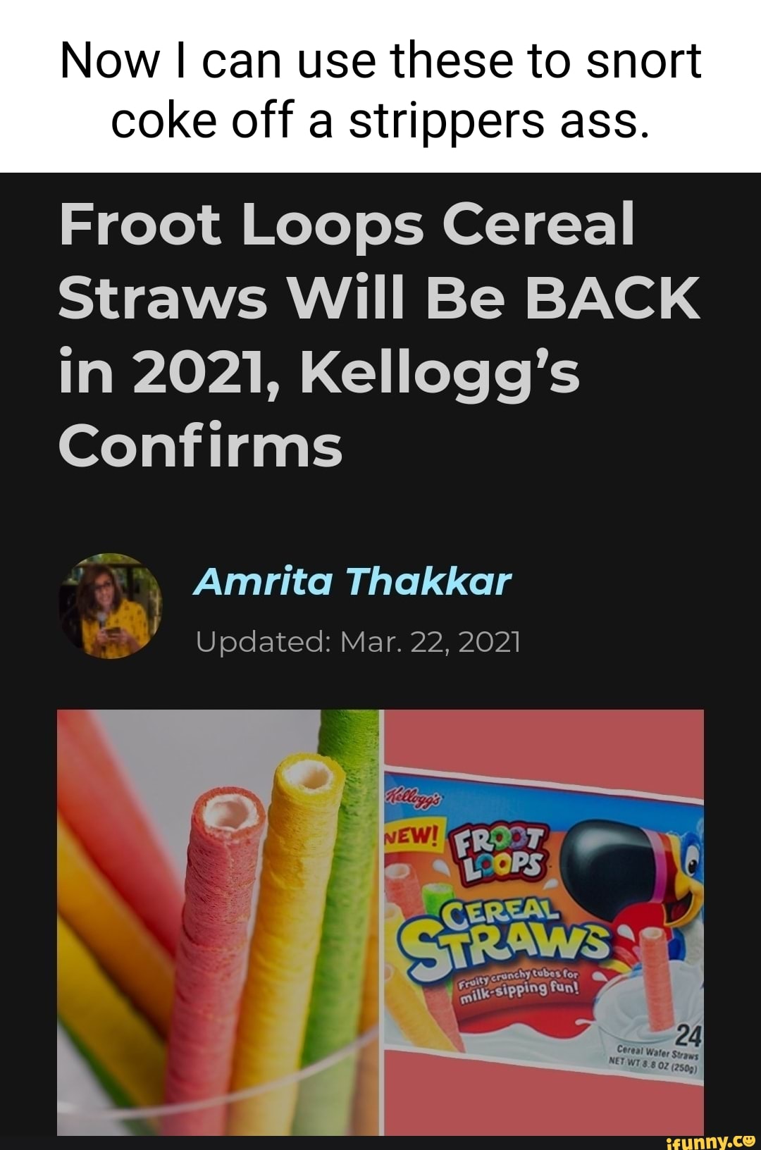 cedric lamonte recommends Froot Loops In Ass