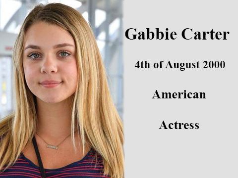 angela michelle edwards recommends gabbie carter bio pic