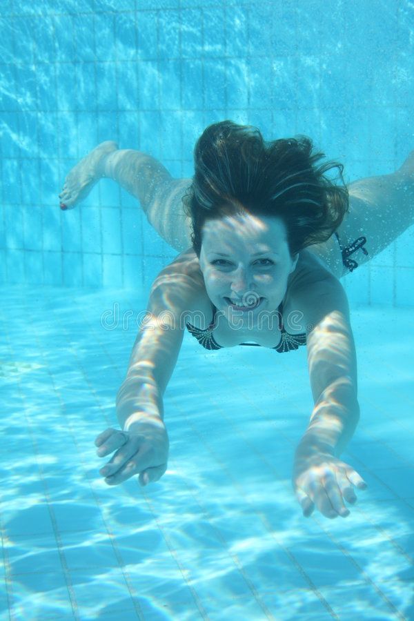 Girl Swimming Under Water from pennsylvania
