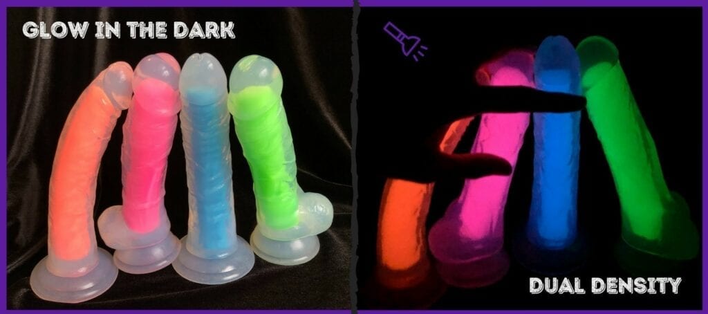 arnel zurbano add photo glow in dark dildo