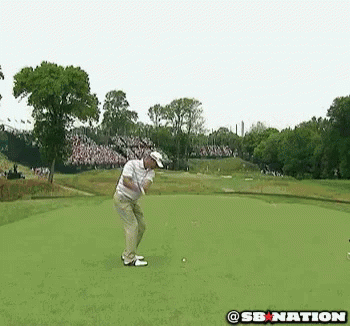 golf hole in one gif