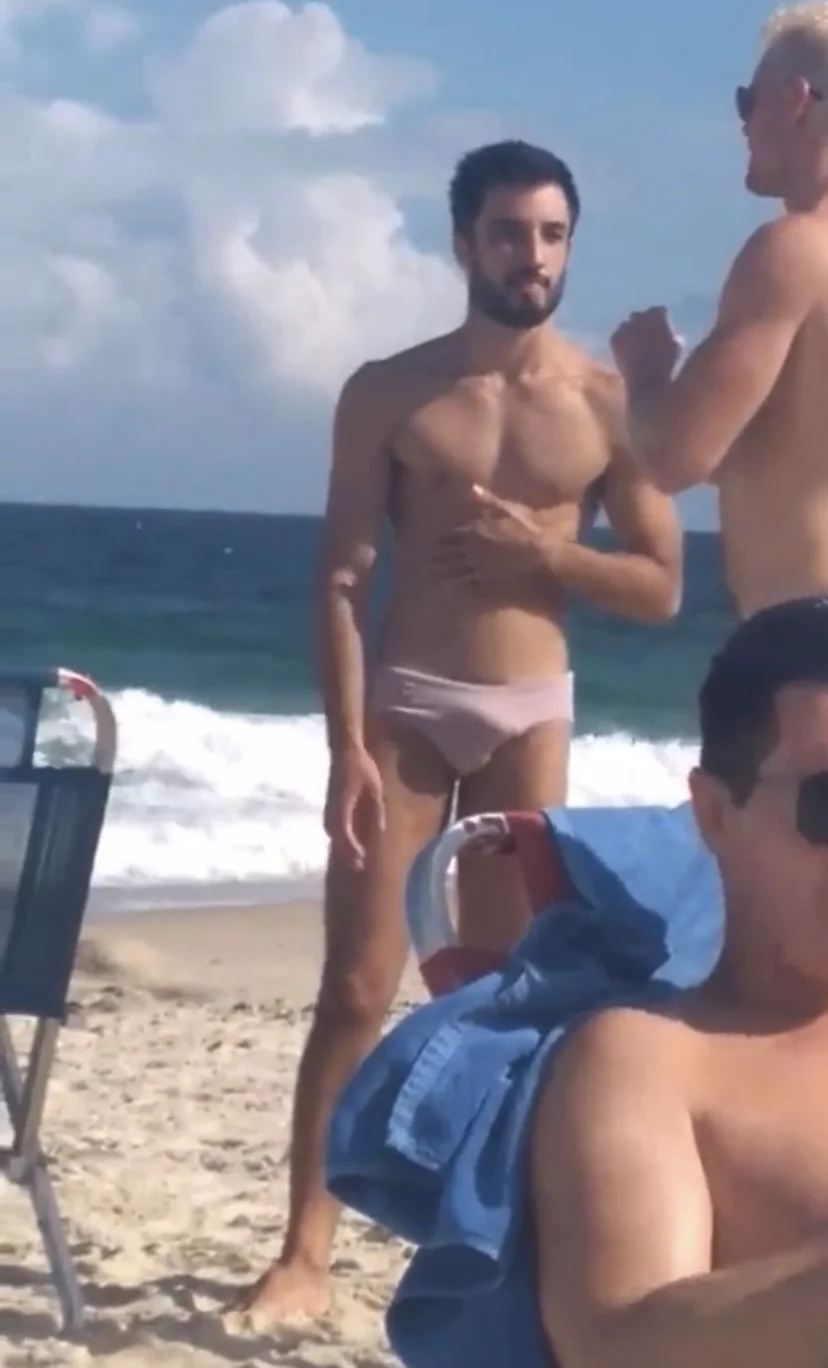 carla selig add guy on beach in speedo fucks girl on beach porn photo