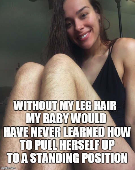 hairy woman memes