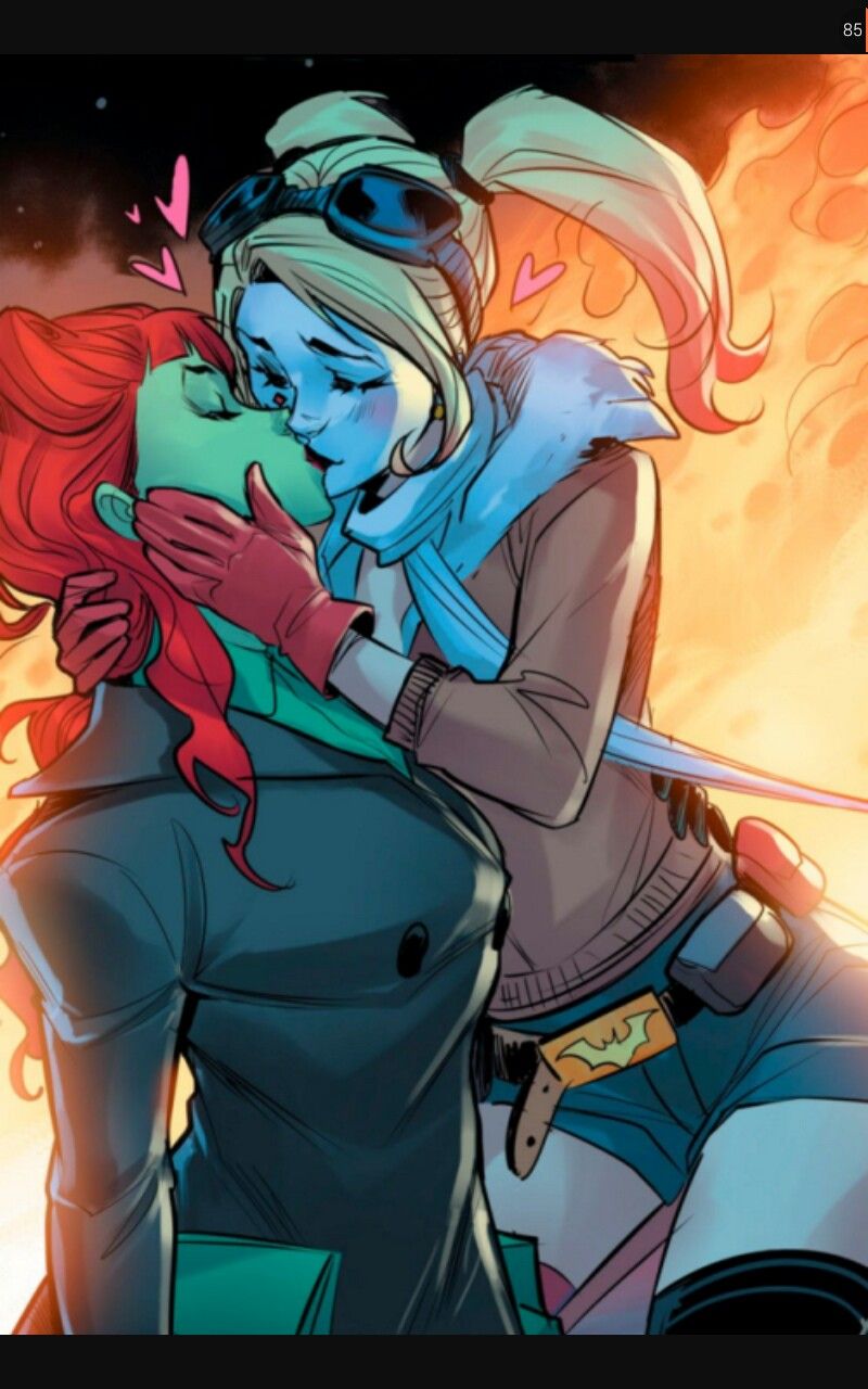 brey lee recommends Harley Quinn Poison Ivy Kiss