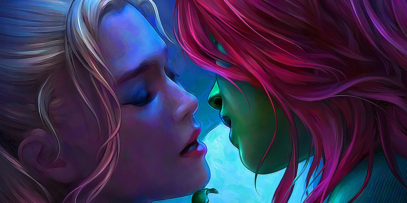 Best of Harley quinn poison ivy kiss