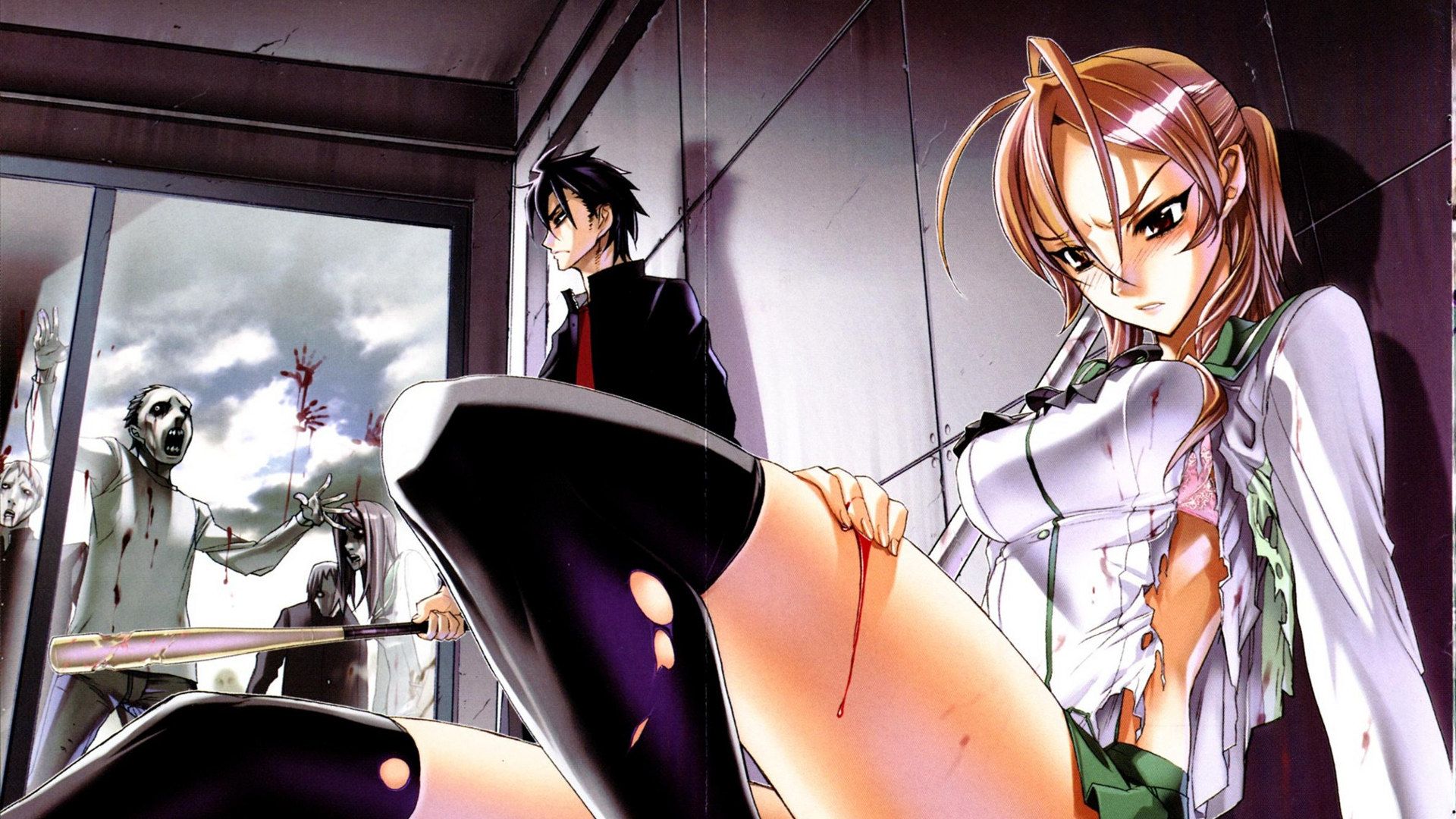 charmaine diener recommends highschool of the dead fanservice pic