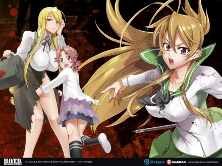 carlos pena recommends Highschool Of The Dead Girl Characters Hot