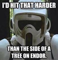 babylinda trinidad recommends Hit That Like A Tree On Endor