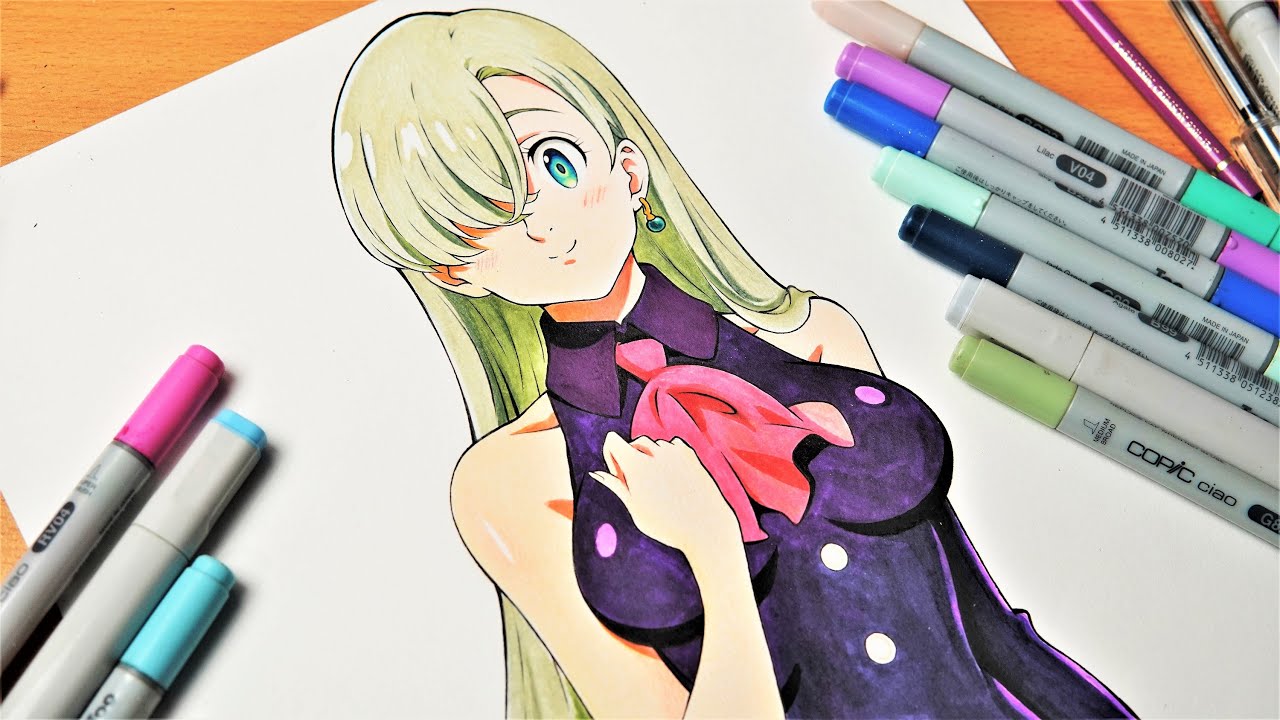 dara k dennis add how to draw elizabeth from seven deadly sins photo