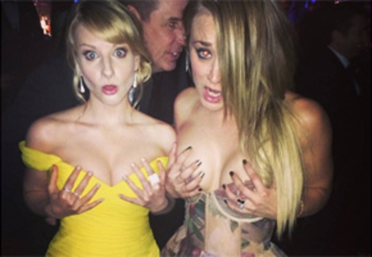 andrews essilfie recommends kaley cuoco bare breast snapchat pic