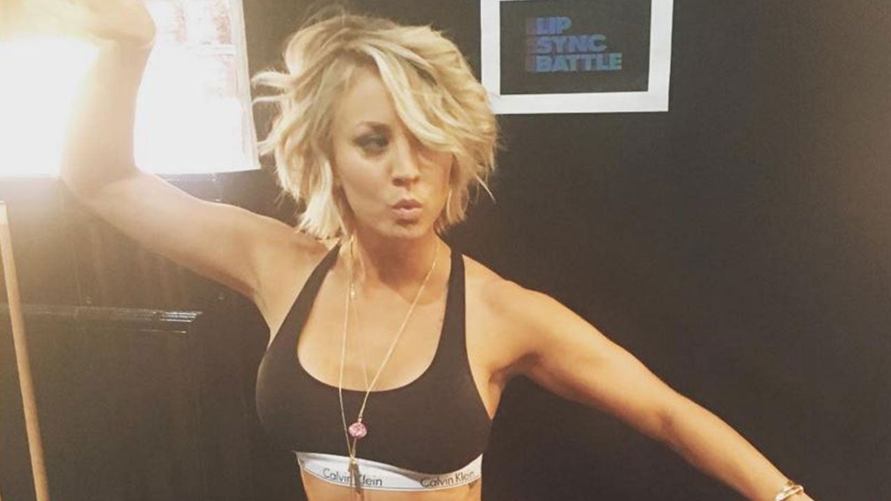 bayley rhodes share kaley cuoco super hot photos