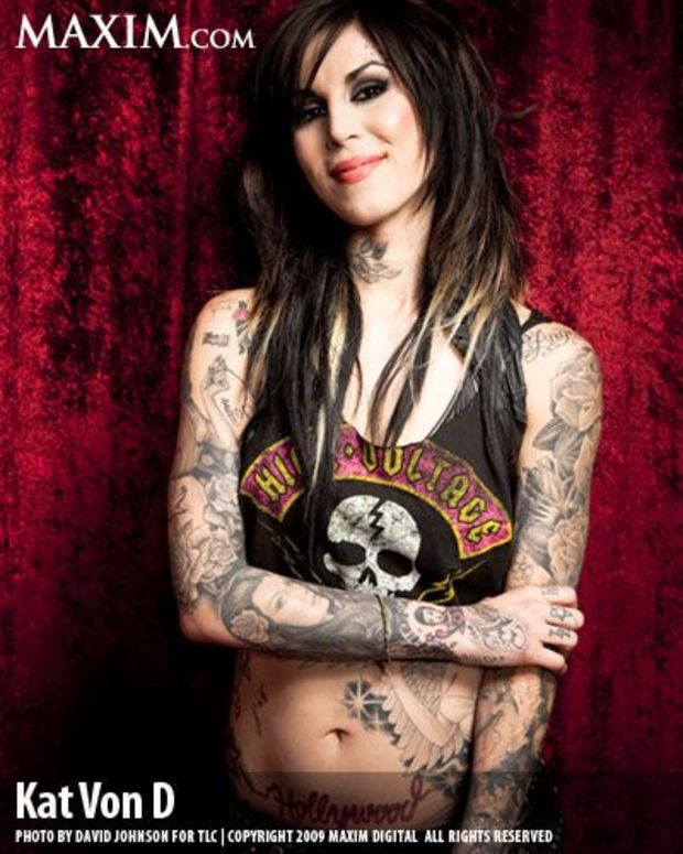 kat von d hot pics