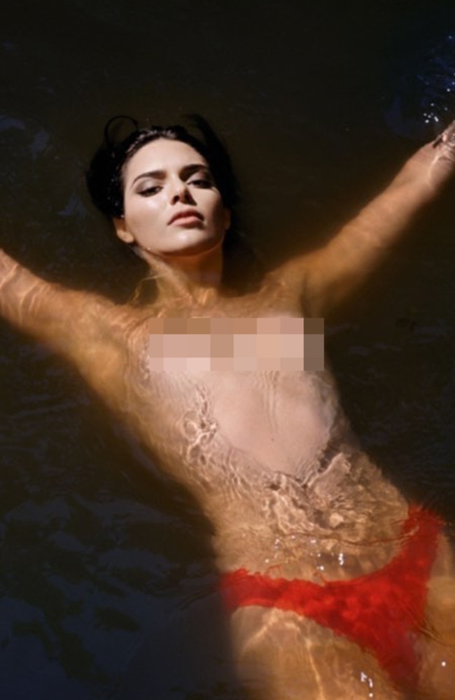 dawn grinnell add photo kendall jenner bare breast