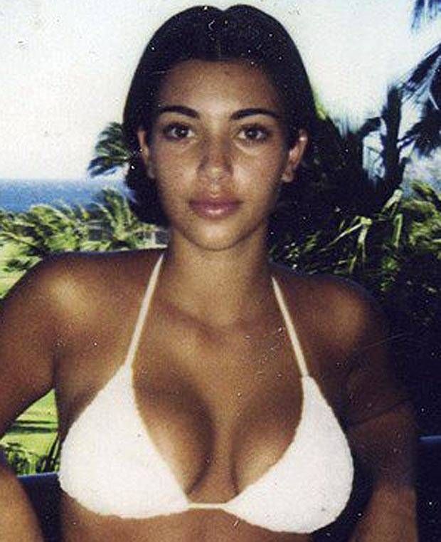 Kim Kardashian Young Bikini dating live