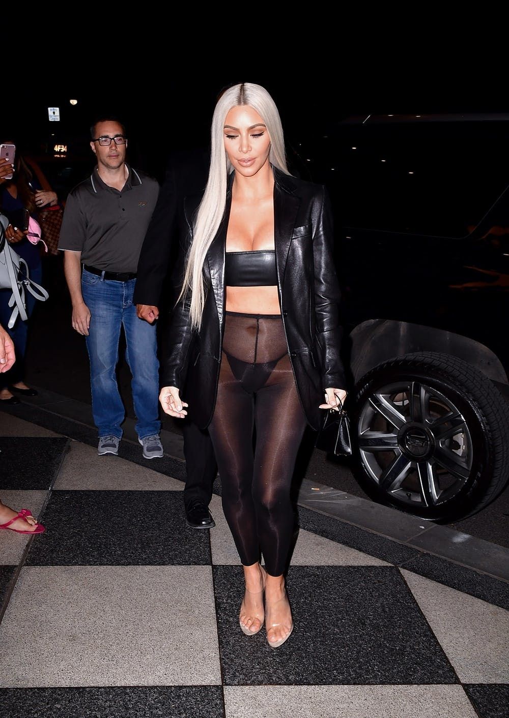 kims see thru outfit