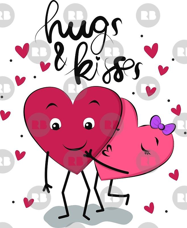 kiss and hugs images