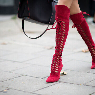 blake mcnulty recommends Knee High Cage Boots