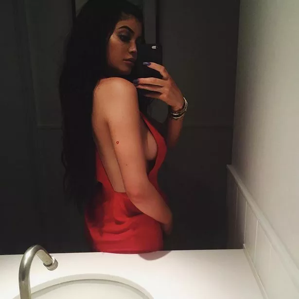 abbi dabbi add kylie jenner flashes boobs photo