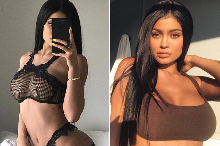 Best of Kylie jenner lingerie pics