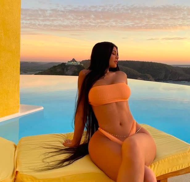 Kylie Jenner Naked Swimsuit her video