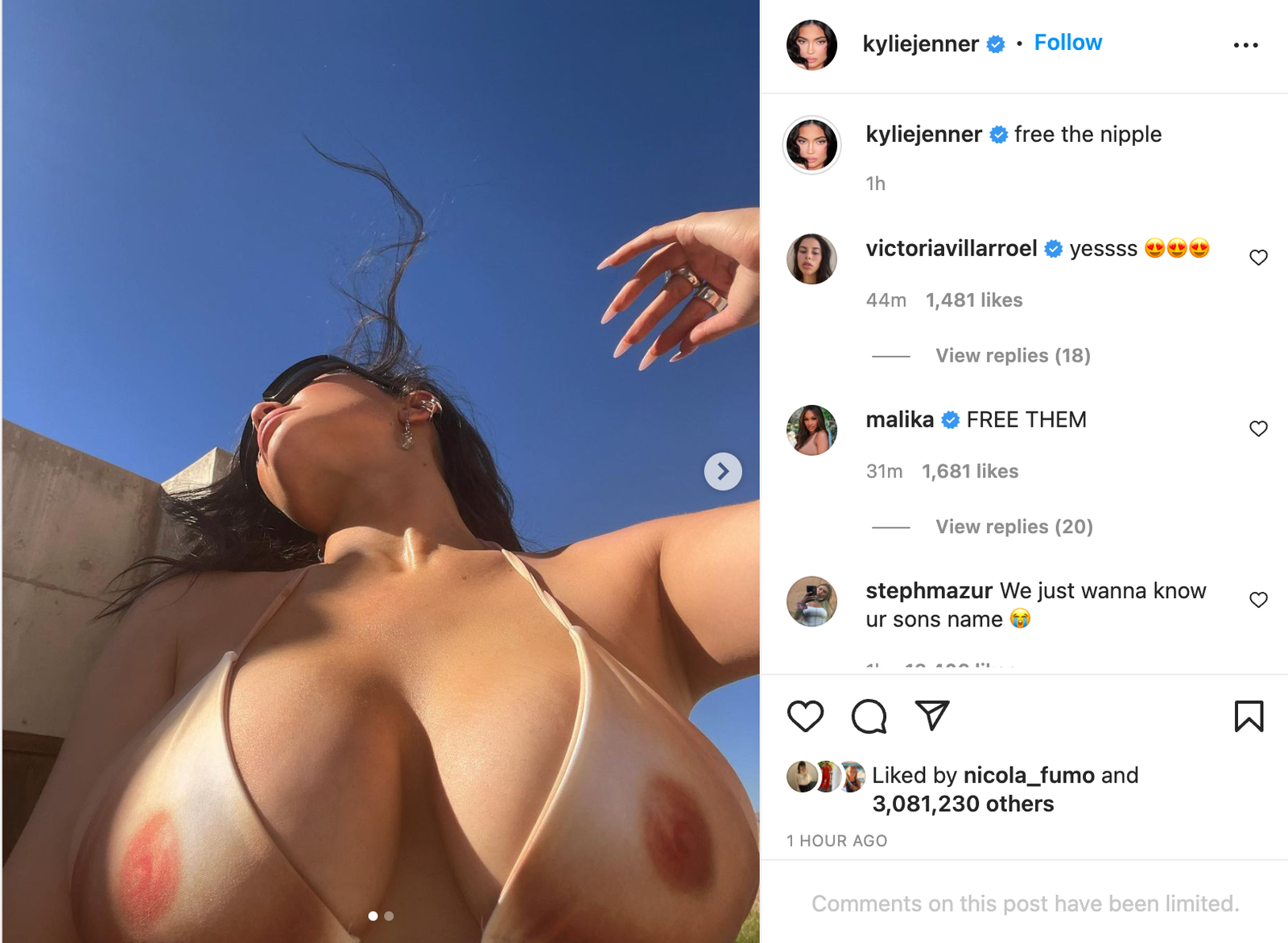 ashok kumar tripathy add kylie jenner nude breast photo