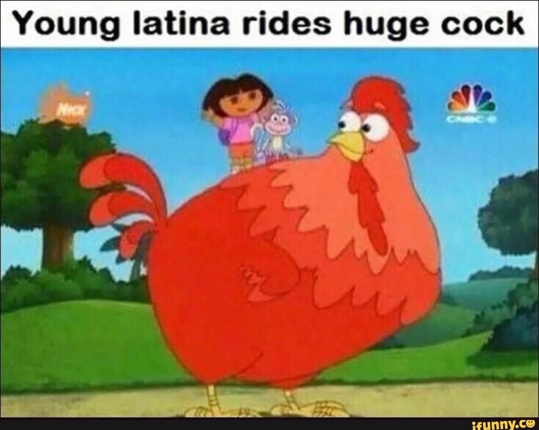 latina rides huge cock