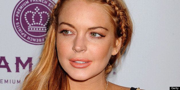 aj monaco recommends Lindsay Lohan Posts Topless Photo