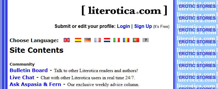 anthony crues recommends Literotica Free Adult Community