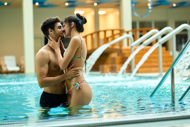 anthony giamello add making out in pool photo