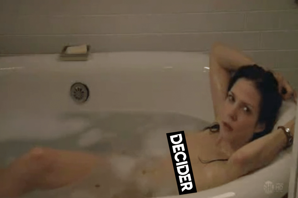 desiree queen add photo mary louise parker weeds bathtub