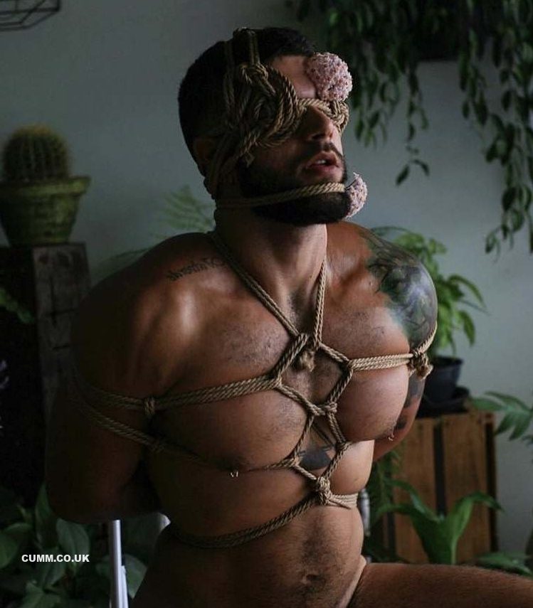 Best of Men in rope bondage