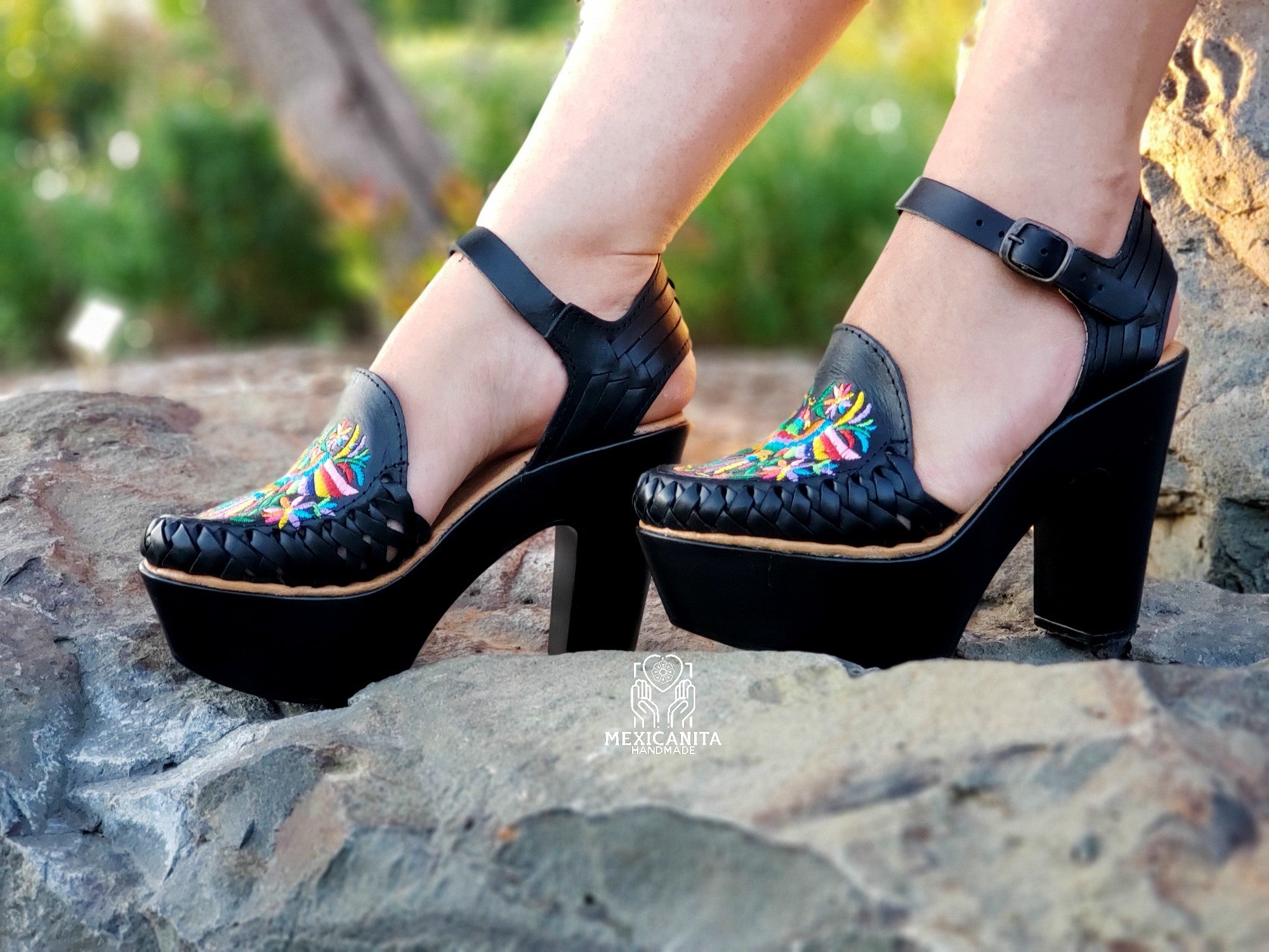 camille gobin add photo mexican high heel shoes