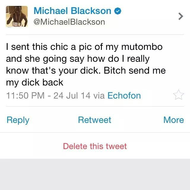 brian beshara recommends Michael Blackson Dick Pic