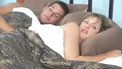 Best of Mom son bed porn