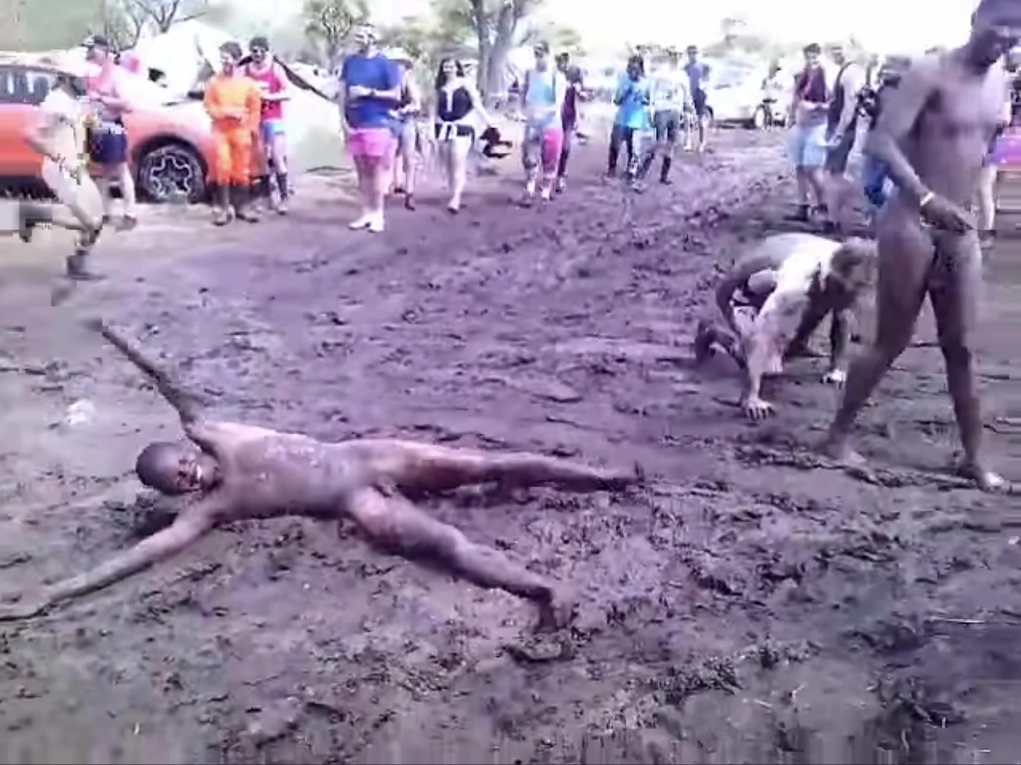 cally man recommends naked men in mud pic