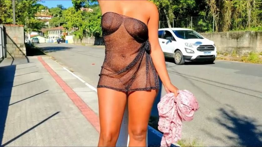 Best of Nearly naked in public