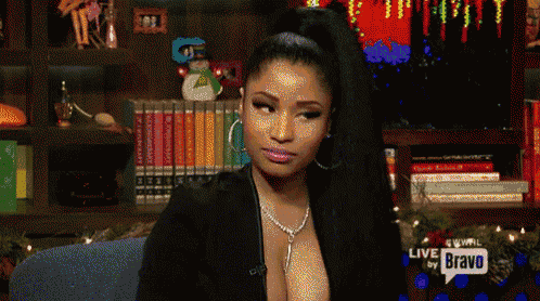 Best of Nicki minaj eye roll gif