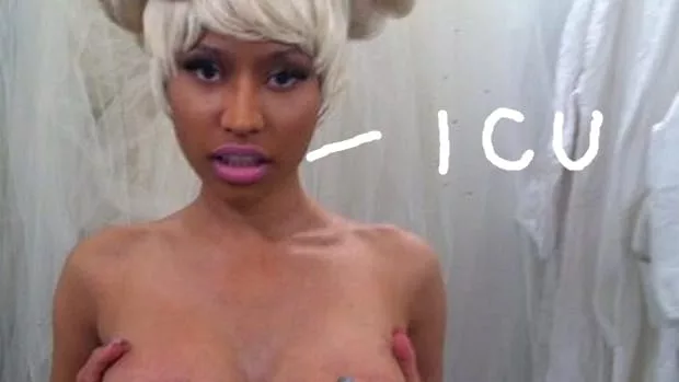 bert l fox recommends nicki minaj nude nsfw pic