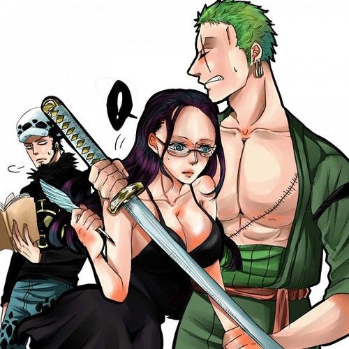 nico robin and zoro