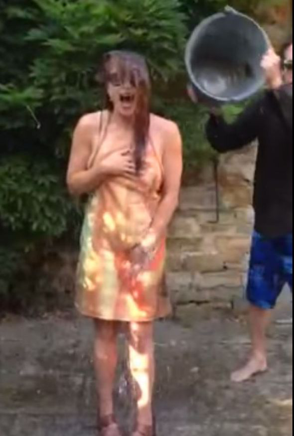 cristy plas share nude ice bucket challenge photos