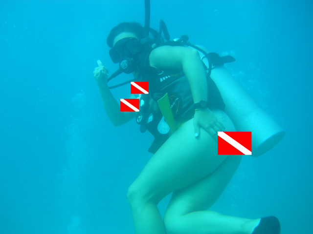 Best of Nude scuba diving