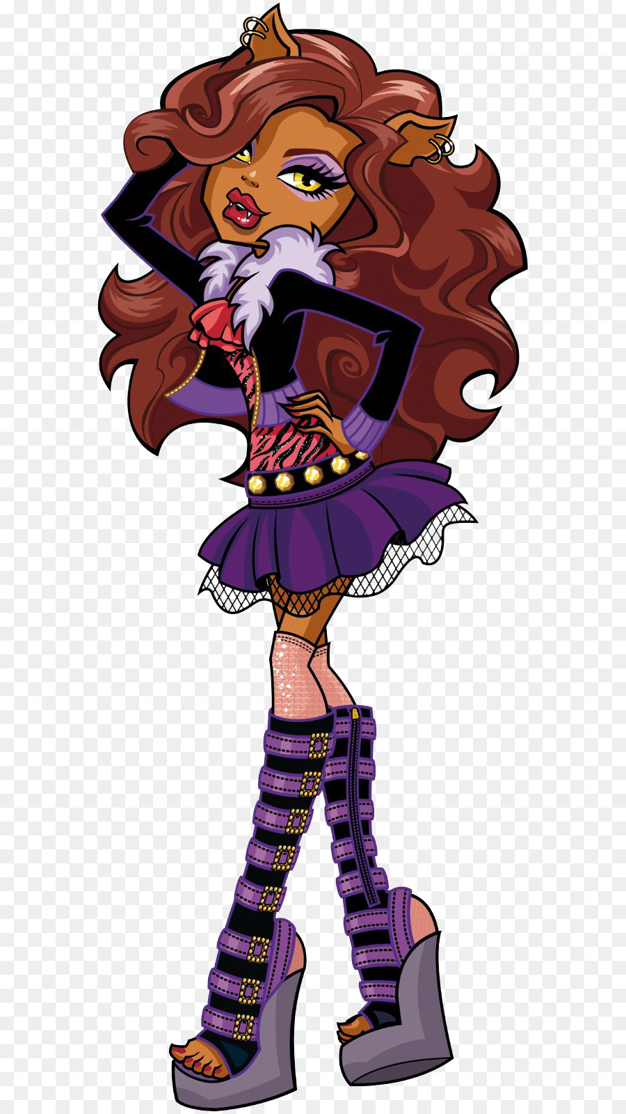 pictures of clawdeen from monster high