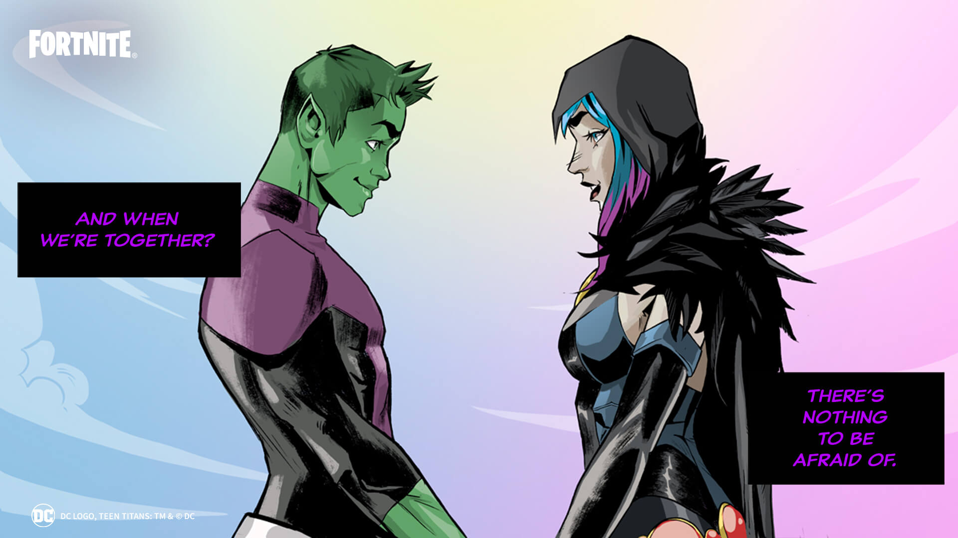 Best of Pictures of raven and beast boy